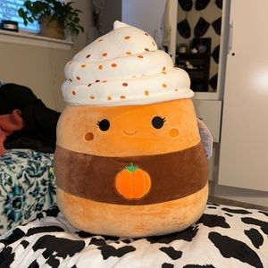 Paislynn the pumpkin spice latte squishmallow